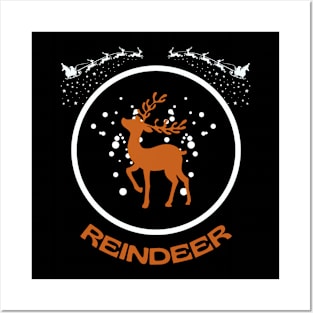 Reindeer Rampage Posters and Art